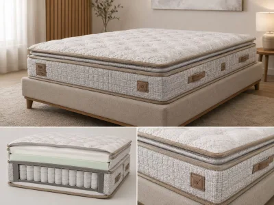 Life Pocketvering Matras met Koudschuim Topper 34 cm Hoog