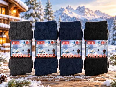 4 paar Heavy Duty Werksokken – Sterke Werk sokken 43-46