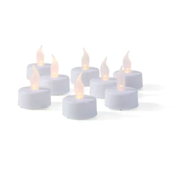 LED Theelichtjes (24 Stuks) 3,8 x 5 cm. Sfeervolle LED Kaarsjes - foto 4