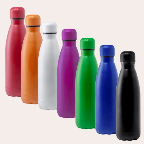 6 verschillende RVS drinkflessen - foto 2