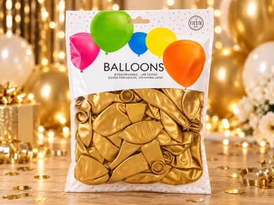 100 Goud Metallic Ballonnen - Ballonnen - 30 cm - 100 stuks - Goud