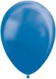 25 blauwe metallic ballonnen. - miniatuur 2