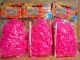 3 sets Loombandjes Loom Twister neon roze 3 x 600 bandjes inclusief haakjes en tools - miniatuur 3