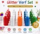 Glitterverf voor Kinderen 20x – 5 Kleuren – 25ml – Knutselverf Hobbyverf - miniatuur 3