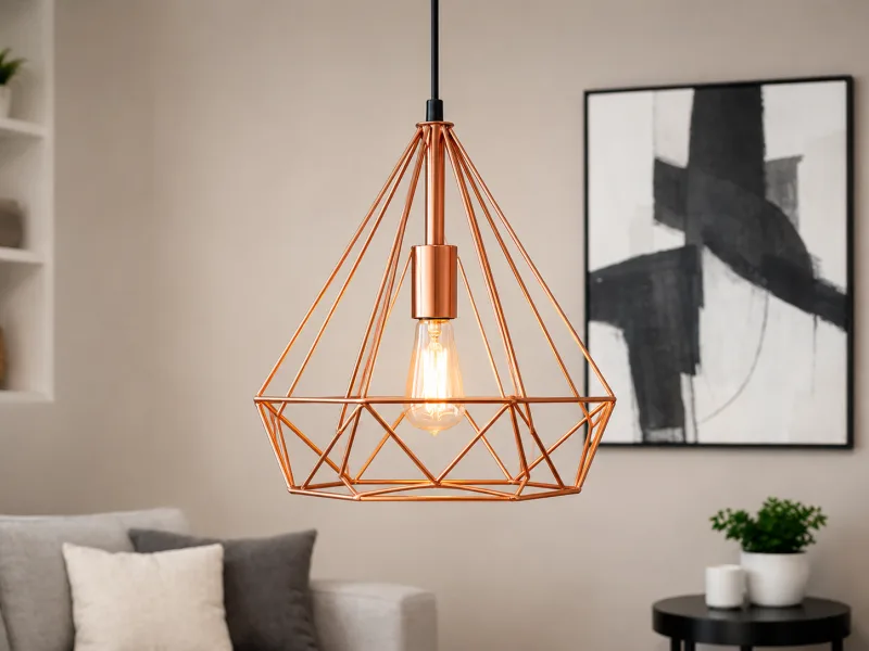 It's About RoMi Hanglamp Pittsburgh: Industriële Hanglamp Koper Ø20 cm - foto 1