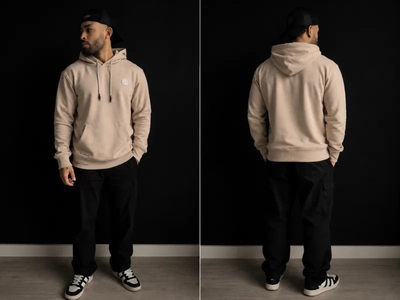 Calpe Classica Hoodie Champagne - foto 1