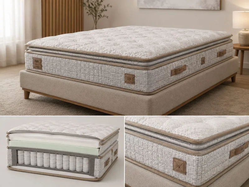 Life Pocketvering Matras met Koudschuim Topper 34 cm Hoog