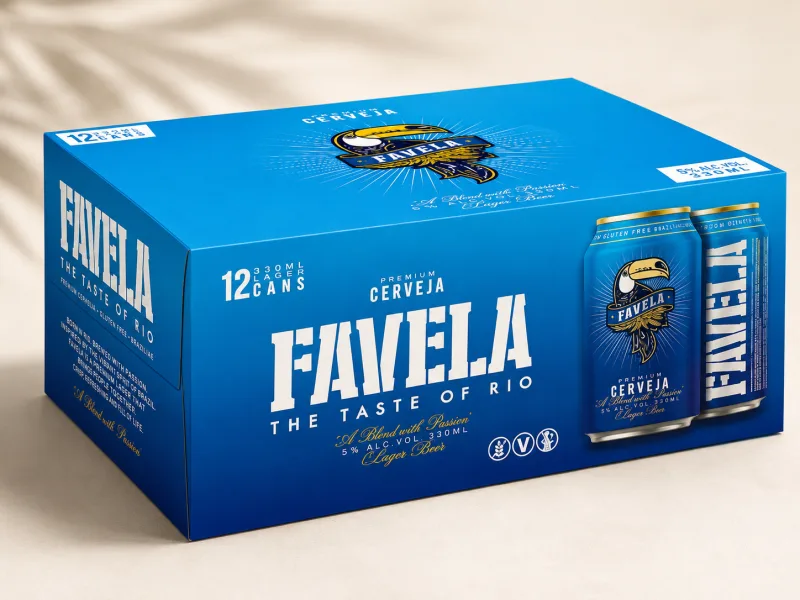 Favela Cerveja (doos 12 stuks) - foto 1