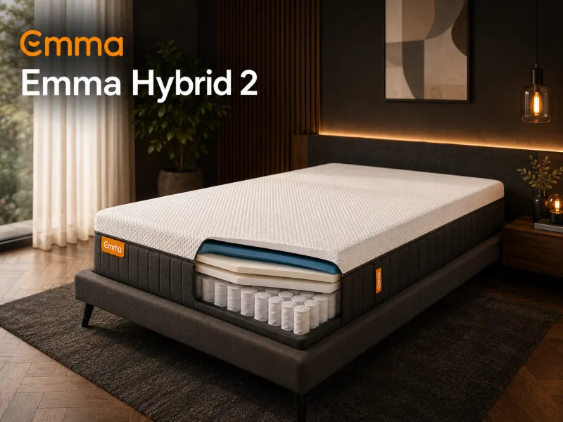 Emma Hybrid 2 matras 90X200 cm