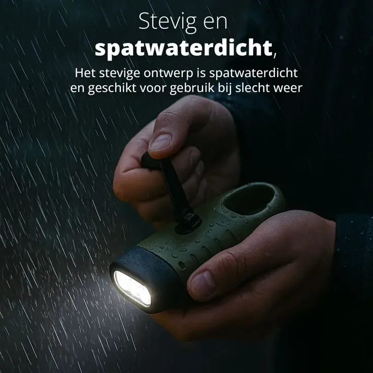 2 pack Solar Survival Flashlight - Zaklamp - foto 5